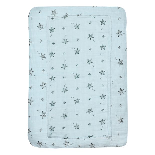 Housse de matelas à langer Fanny Étoile de mer-product