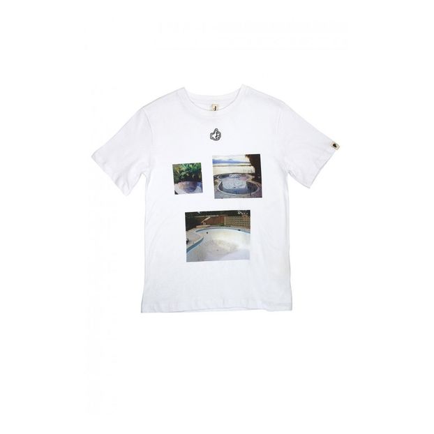 T-shirt Just Skate Print Coton Bio-product