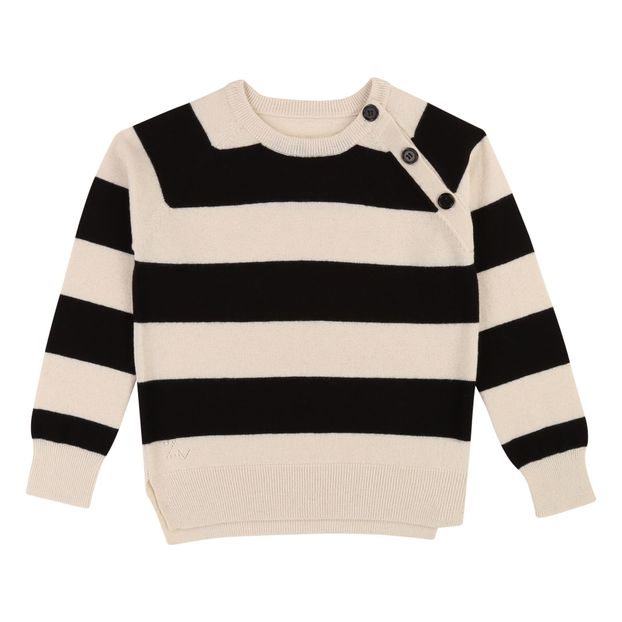 Maglione Lana Cachemire a righe-product