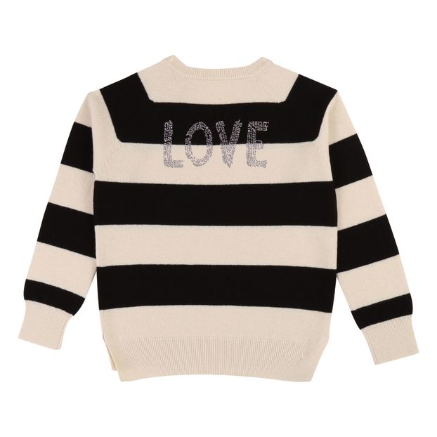Wool Cashmere Striped Jumper-product