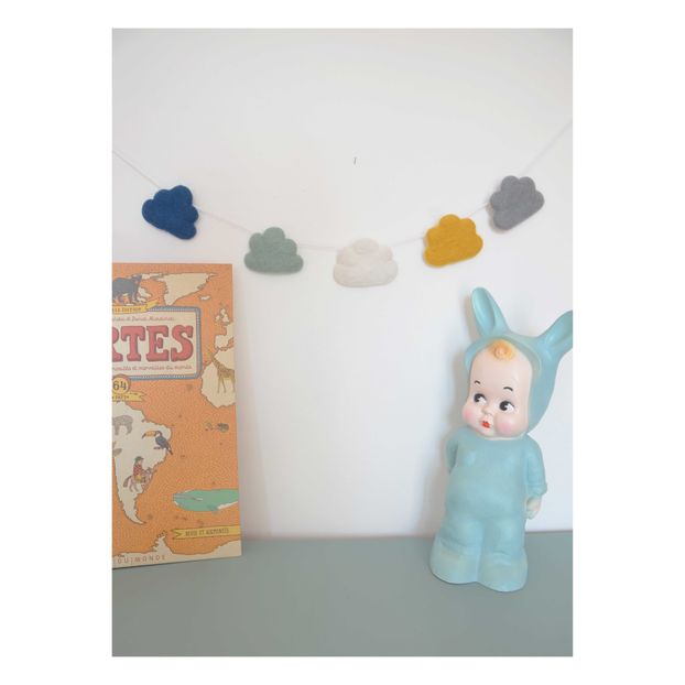 Wolkengirlande aus Wollfilz-product