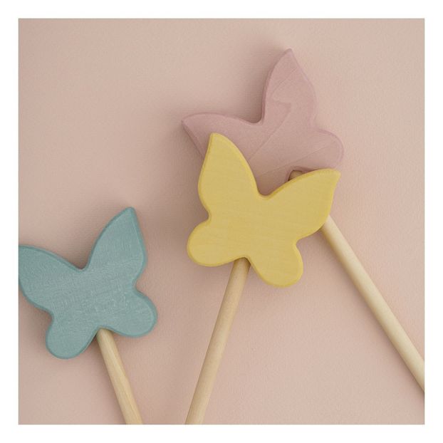 Magic wand with wooden butterfly-product
