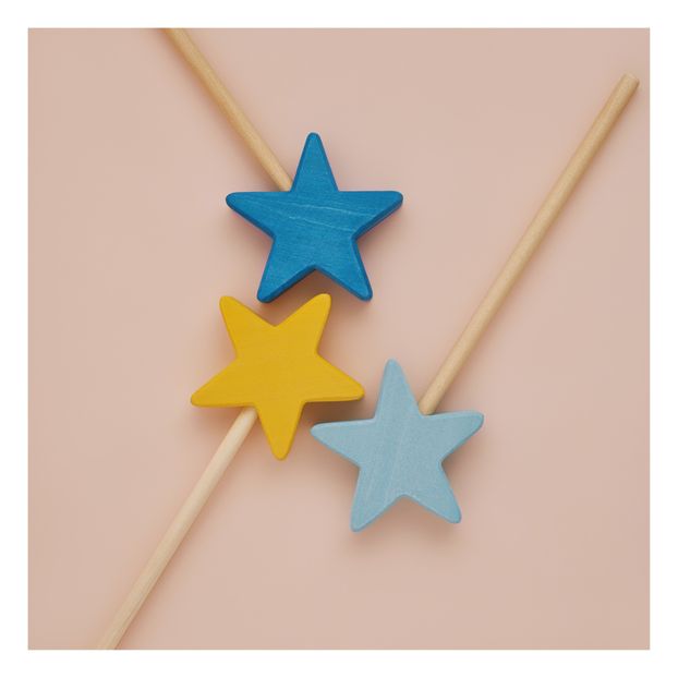 Magic wand with wooden star-product