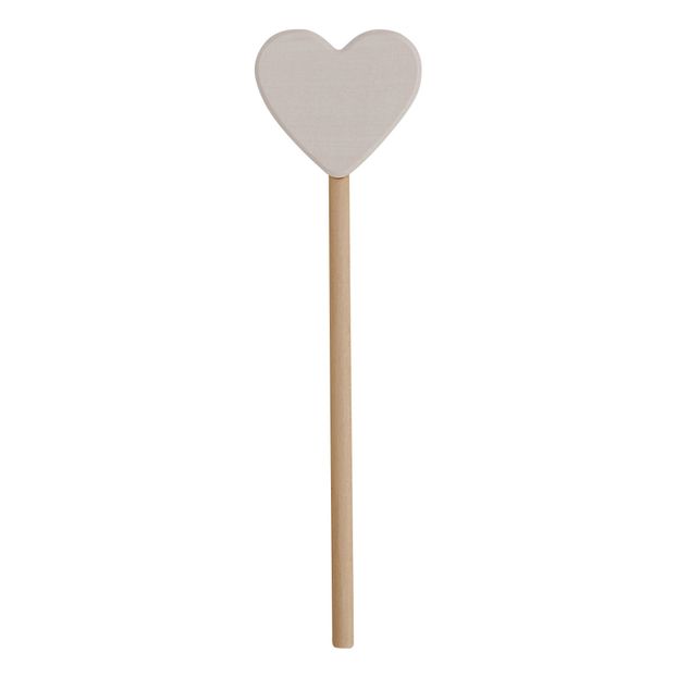 Magic wand with wooden heart-product