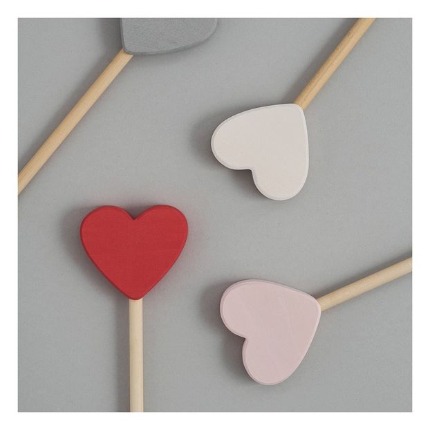 Magic wand with wooden heart-product