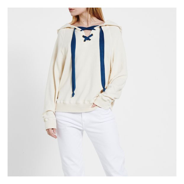 Tie Hoodie Sweatshirt-product