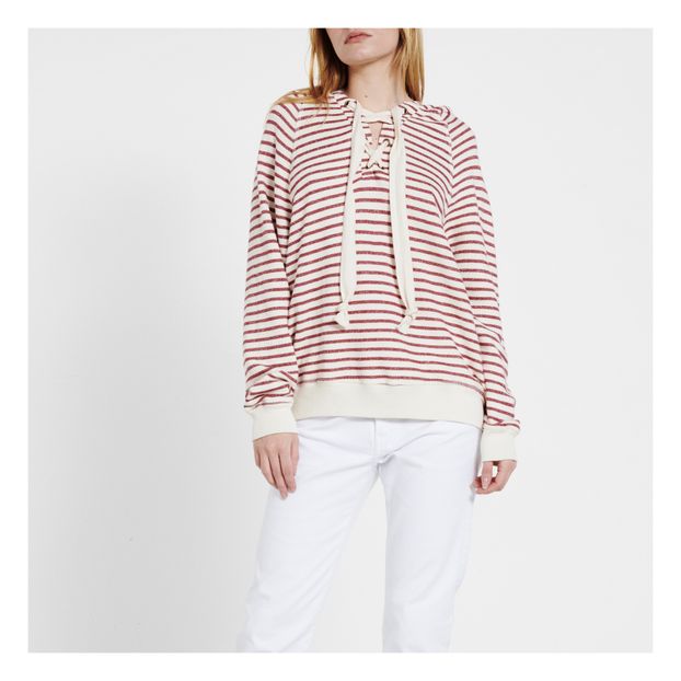 Sweat Tie Hoodie Stripes-product