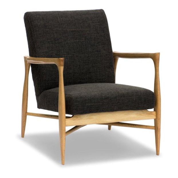 Sillón Floating, estructura de roble, tejido chiné-product