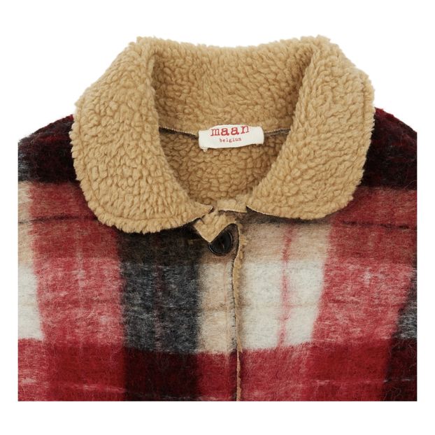 Manteau Carreaux Fourré Sherpa Cora-product