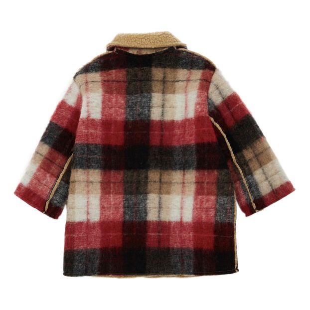 Manteau Carreaux Fourré Sherpa Cora-product