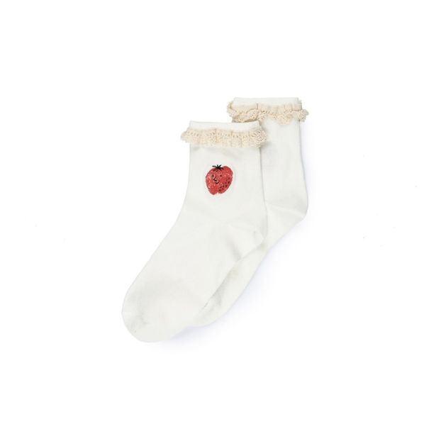Chaussettes Dentelle Fraises-product