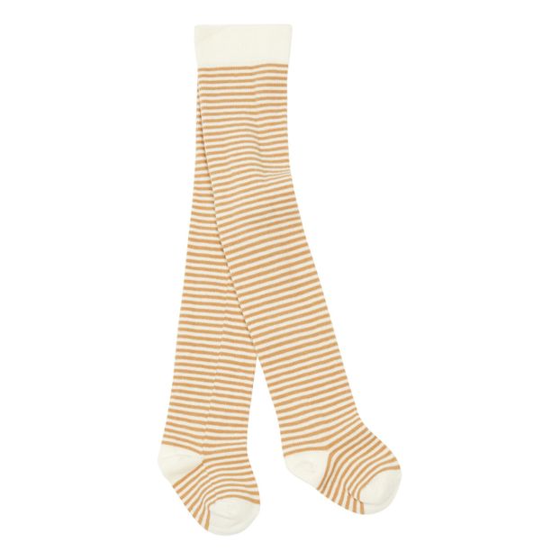 Check Ribbed Knitted Tights-product