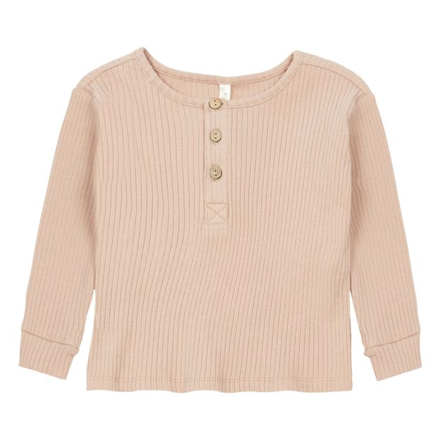 Camiseta de canalé Henley-product