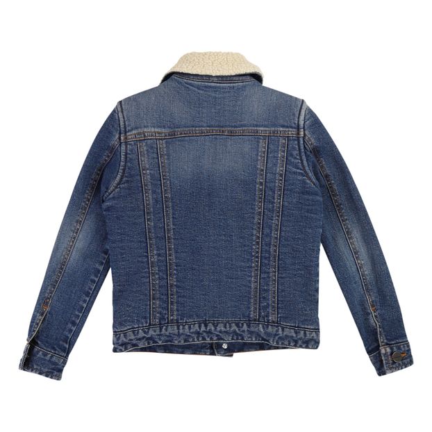 Denim Sherpa Jacket-product