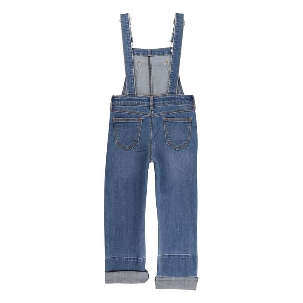 Heart Print Denim Dungarees-product