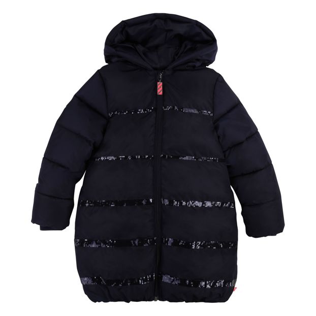 Sequin Puffer Coat-product
