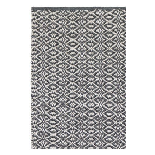 Bergen Teppich aus Baumwolle- grau -product