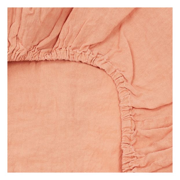 Washed Linen Fitted Sheet-product