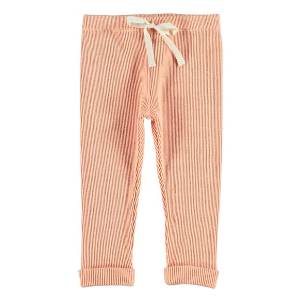 Ribbed Cotton Leggings-product