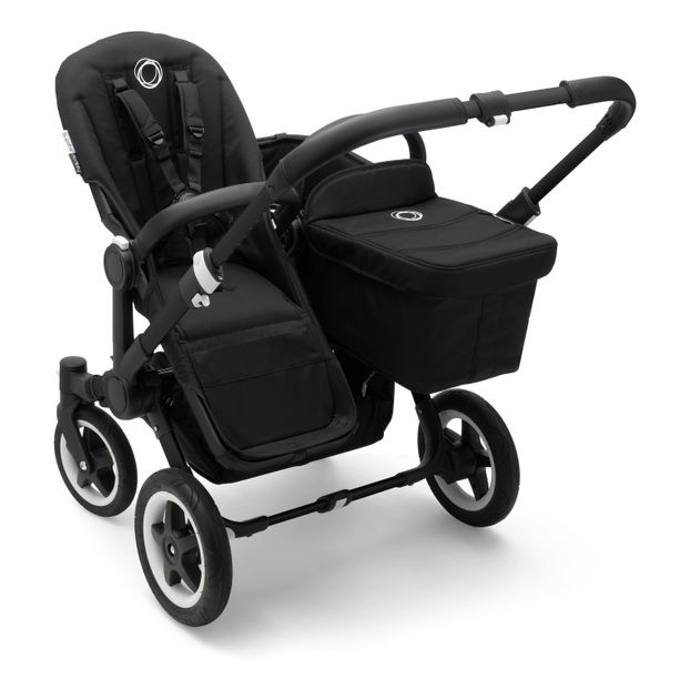 Donkey² Twin Pushchair with Black Frame-product