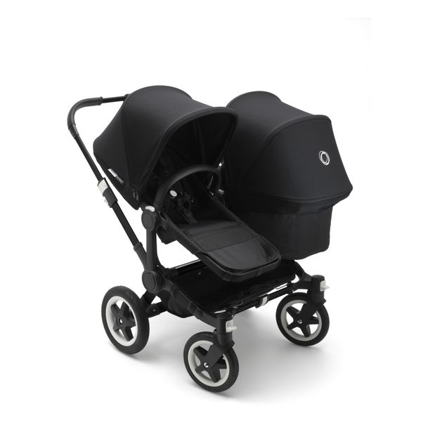 Donkey² Twin Pushchair with Black Frame-product