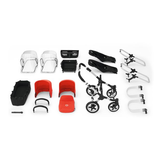 Cochecito Donkey² Duo chasis negro-product