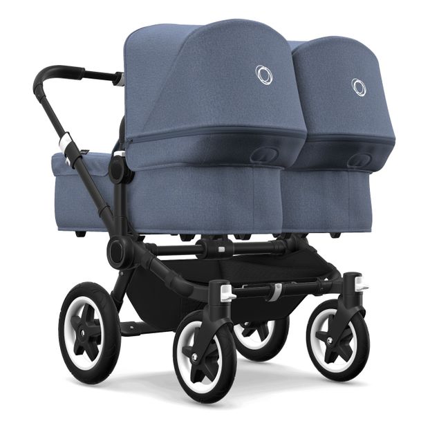 Cochecito Donkey² Twin chasis negro-product