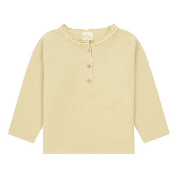 T-shirt Olympio Nid D'abeille Cotone Bio-product