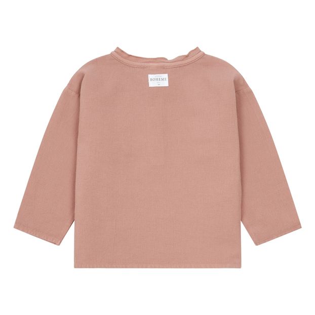 Olympe Waffled Organic Coton T-shirt-product