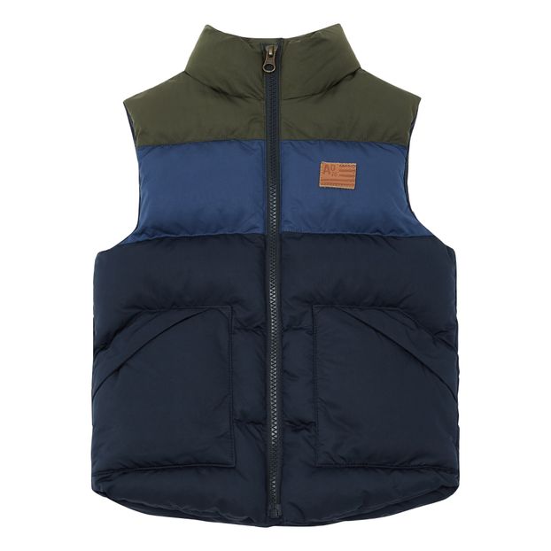 Anorak Forrado Sin Mangas Colorblock-product