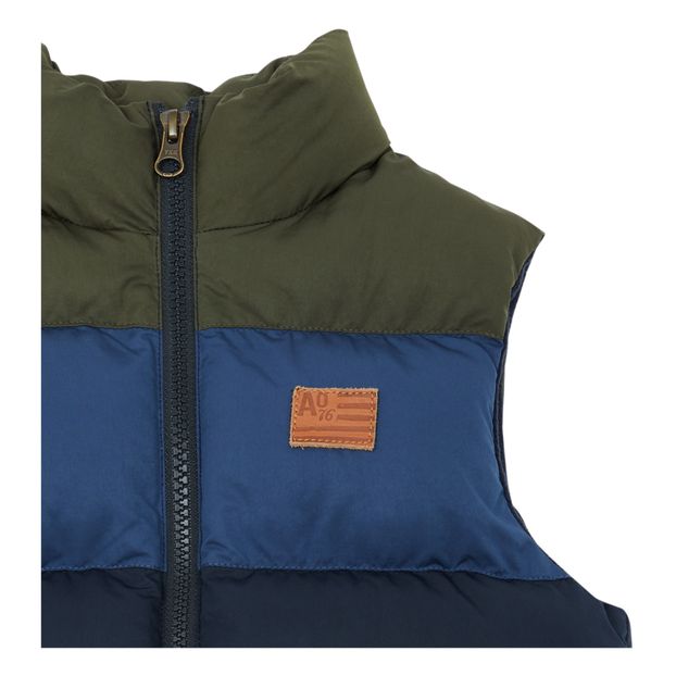 Anorak Forrado Sin Mangas Colorblock-product