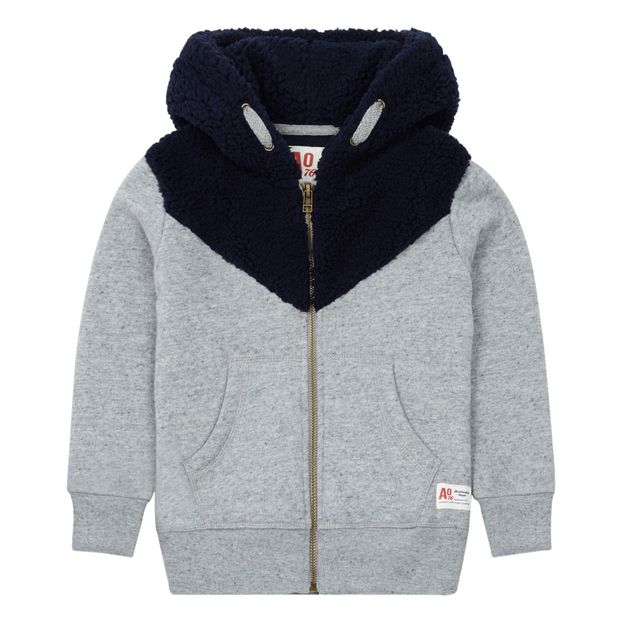 Sweat Zippé Bi-Matière-product