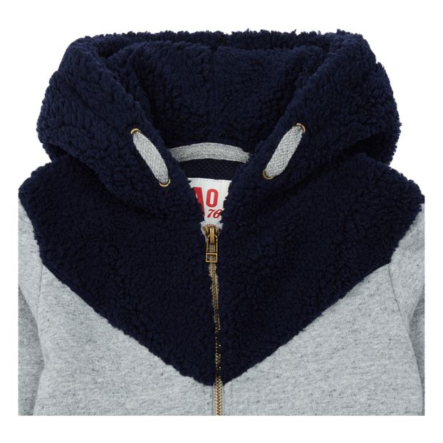 Sweat Zippé Bi-Matière-product