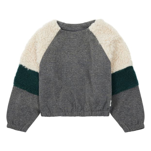 Sweat Lurex Manches Sherpa-product
