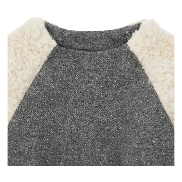 Sweat Lurex Manches Sherpa-product