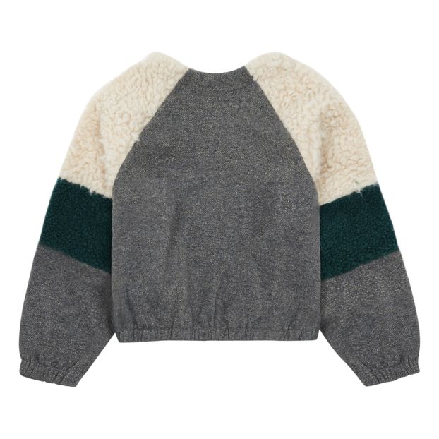 Sweat Lurex Manches Sherpa-product