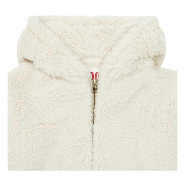 Sweat Zippé Capuche Façon Fourrure Sherpa-product