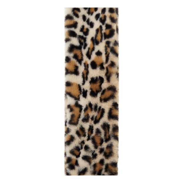 Sciarpa in finta pelliccia leopardo-product