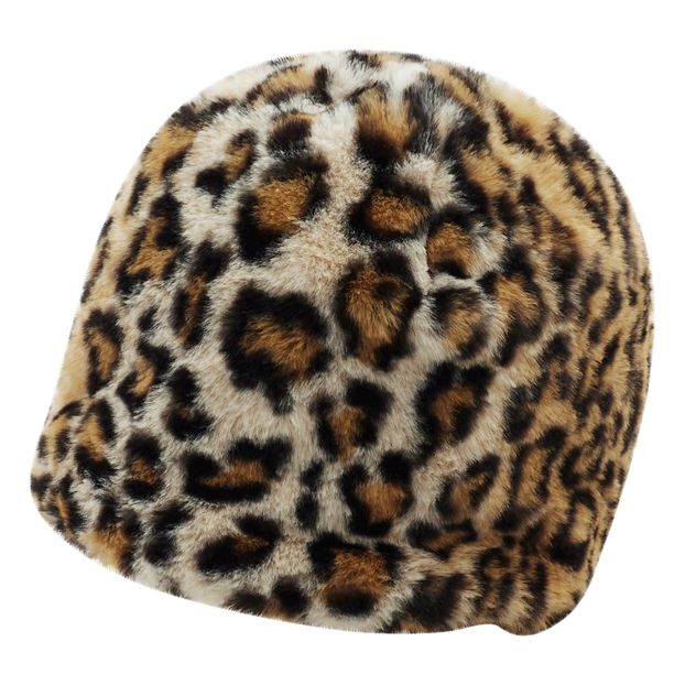 Mütze aus Pelzimitat Leopard-product