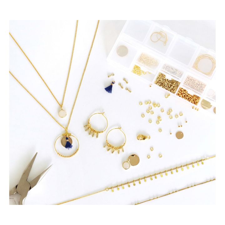 Kit DIY il mio atelier di gioglielli | Dorato- Immagine del prodotto n°1