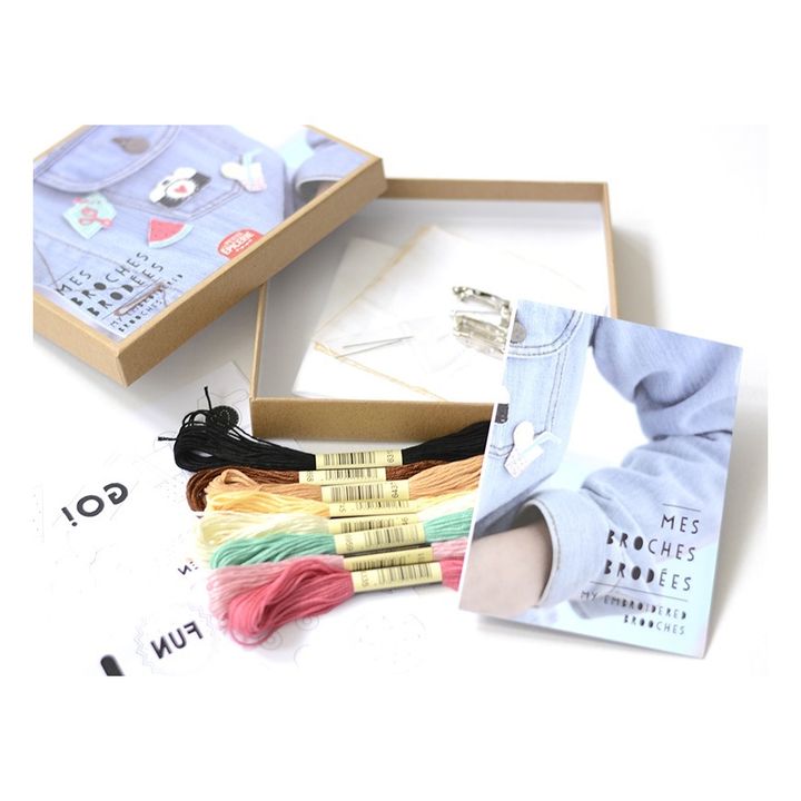 DIY Kit Meine gestickten Broschen- Produktbild Nr. 3