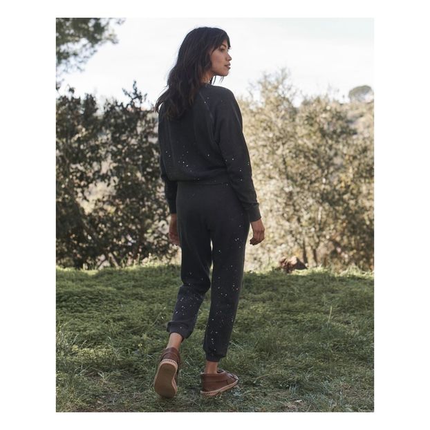 With Rose Cropped Sweatpants-product