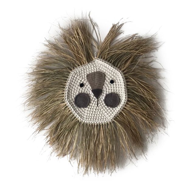 Raffia Lion Head-product