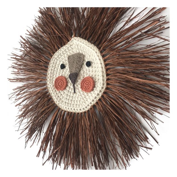 Raffia Lion Head-product
