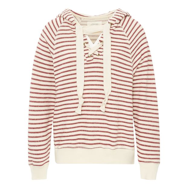 Sweat Tie Hoodie Stripes-product