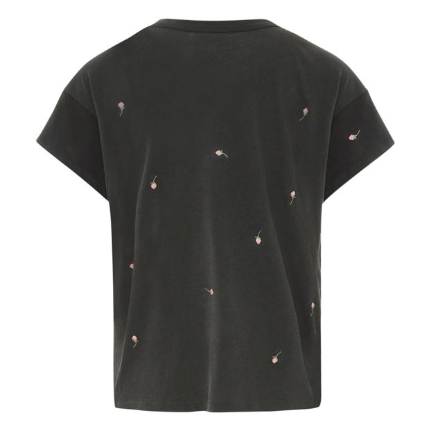 Boxy Crew With Rose T-shirt-product