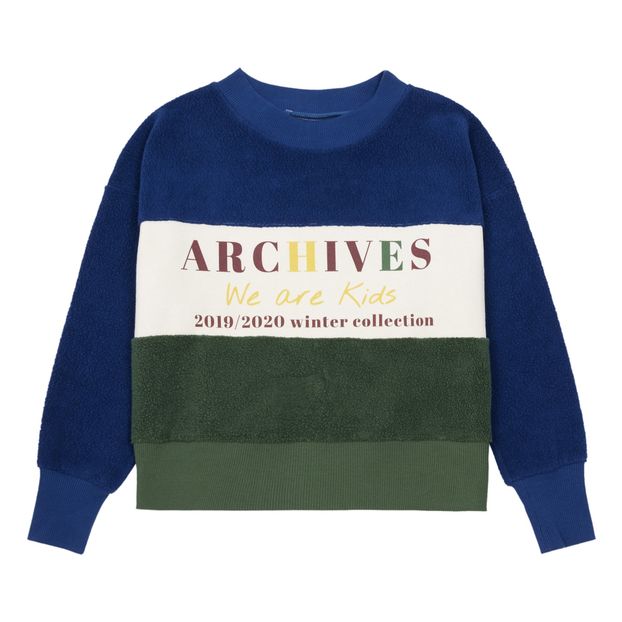 Nat Archives Organic Cotton Polar Fleece Sweatshirt-product