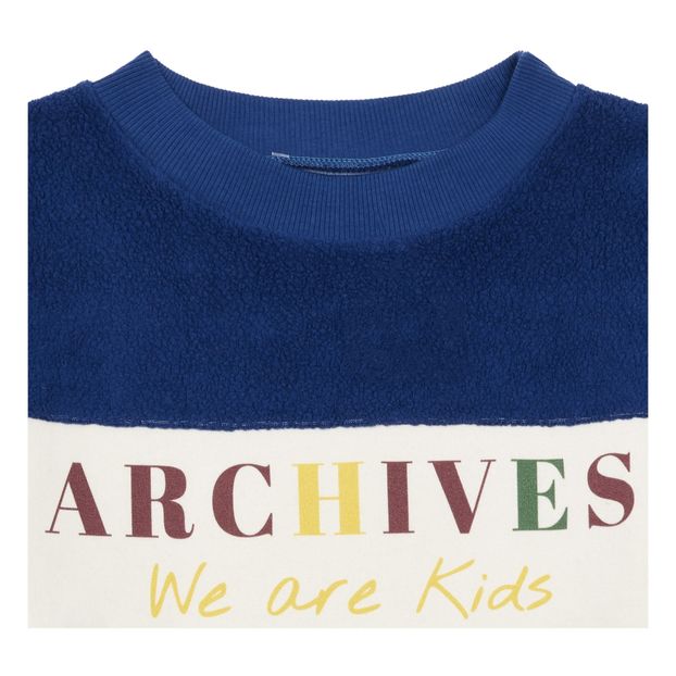Nat Archives Organic Cotton Polar Fleece Sweatshirt-product