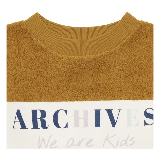 Nat Archives Organic Cotton Polar Fleece Sweatshirt-product