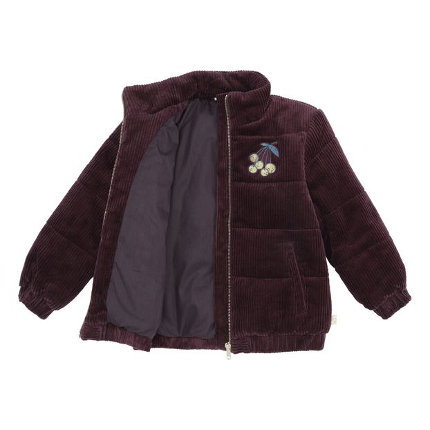 Cappotto Evander Velluto Berry-product